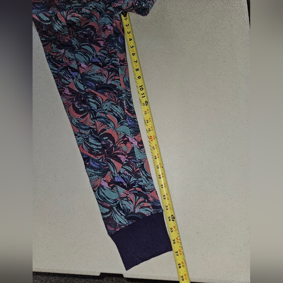 Anthropologie Samia Printed Zip Up Jogger Pant NWT Medium - Picture 6 of 6